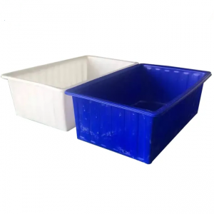 China Engineering Plastic 1000L 2000L Rectangle Square Plastic Water Tank for Water Storage for Fish Farming Water Storage Tank