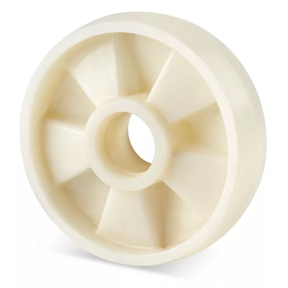 Plastic polyamide PP Nylon plastic hoʻokele huila pulley me 6204 bearing kala i hoʻopilikino ʻia me ka nui 180×50,200×50,160×50