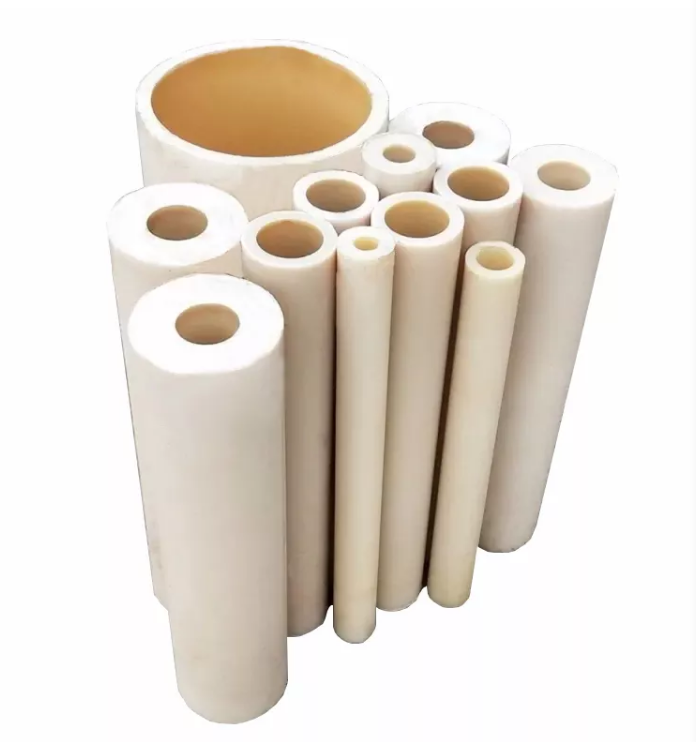 ODM OEM Engineering Plastic Cast PA6 polyamide Nylon ABS PP PTFE plastic Rod and bar Customized color with size