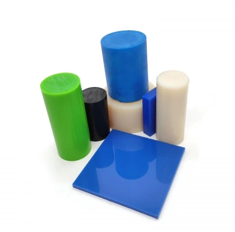 Engineering Plastic polyamide PA6 PA66 Nylon PP UHMWPE PTFE HDPE ABS plastic Sheet Rod and bar Customized color with size Featured Image