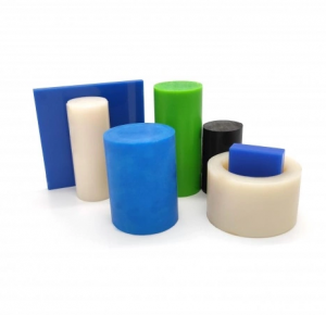 Gold supplier Engineering Plastic polyamide PA66 Nylon PP UHMWPE PTFE HDPE ABS plastic Sheet Rod and bar Customized color with size