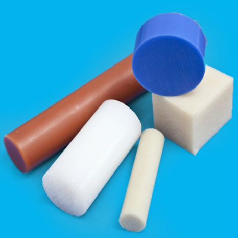 China Engineering Plastic polyamide PA6 PA66 Nylon PP UHMWPE PTFE HDPE ABS plastic Rod And Bar Featured Image