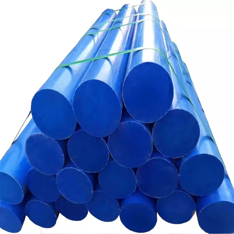 Engineering Plastic polyamide PA6 PA66 Nylon PP UHMWPE PTFE HDPE ABS plastic Sheet Rod and bar Customized color with size