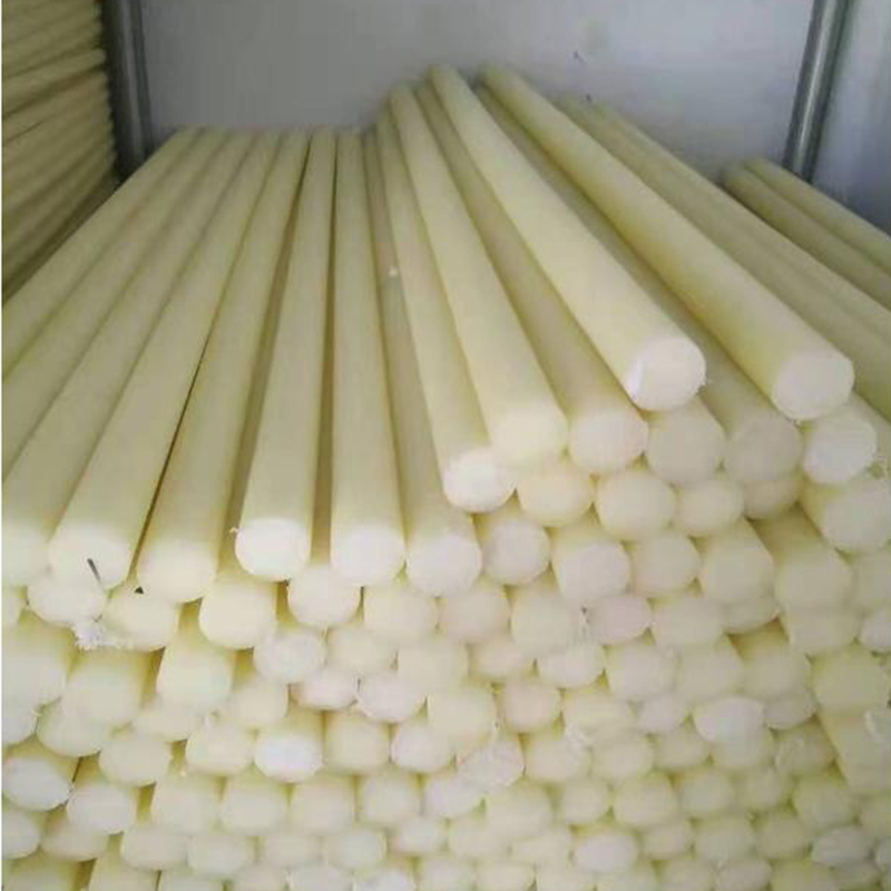 Engineering Plastic Cast Board PA6 polyamide Nylon ABS PP PTFE plastic Tube Rod and bar Customized color with size