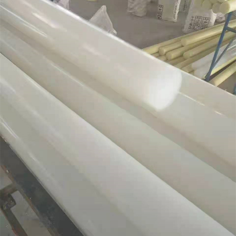 Engineering Plastic Cast Board PA6 polyamide Nylon ABS PP plastic Tube Rod and bar Customized color with size