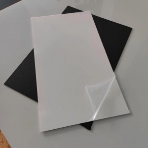 China Engineering Plastic OEM Polyamid PA6 PA66 Nylon PP UHMWPE PTFE HDPE Glatte ABS-Kunststoffplattenfabrik Kundenspezifische Farbe mit Größe für Kühlschranktür